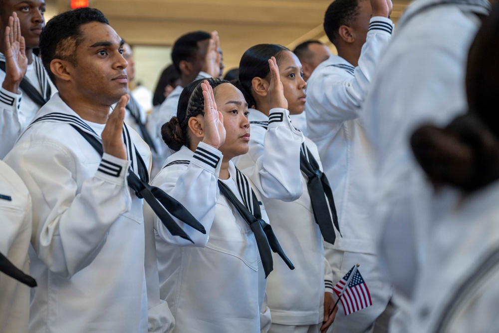 Recruit Training Command Naturalization Ceremony