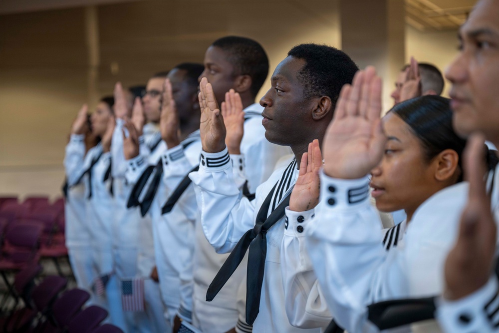 Recruit Training Command Naturalization Ceremony