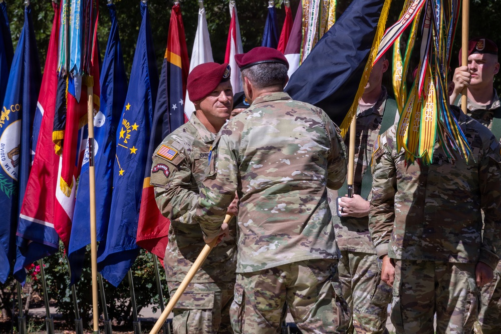 XVIII Airborne corps Change of Responsibility Ceremony