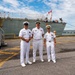 Vice Adm. Doug Perry, Commander, U.S. 2nd Fleet visits foreign ships arriving to Naval Station Norfolk