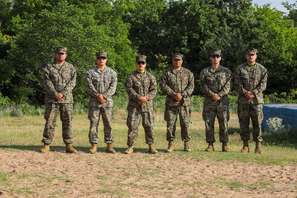 14th Marines assist in Army JROTC Obstacle course