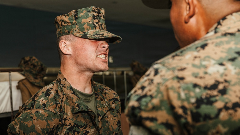 India Company Series Commander Inspection