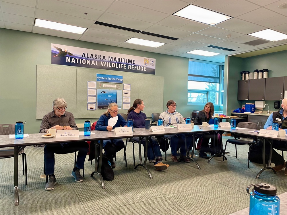 NRCS listens to feedback from farmers at a producer roundtable in Homer, Alaska