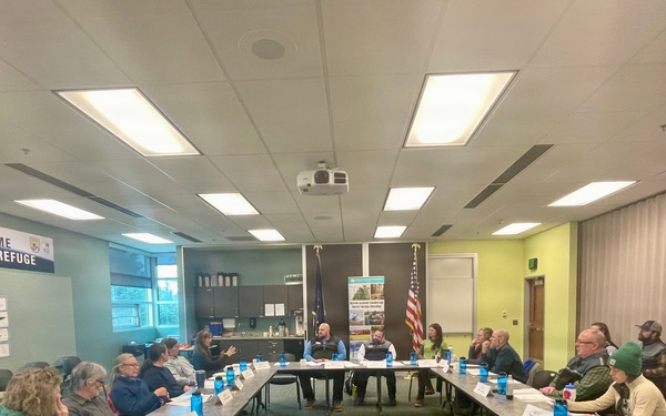 NRCS listens to feedback from farmers at a producer roundtable in Homer, Alaska