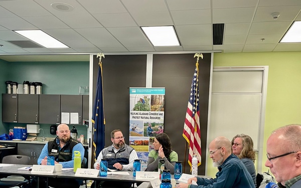 NRCS listens to feedback from farmers at a producer roundtable in Homer, Alaska