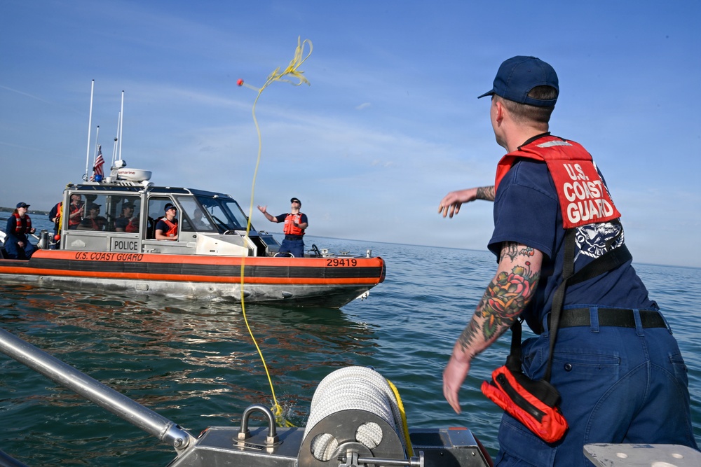 Coast Guard Great Lakes District holds Boat Crew College in Lorain, Ohio