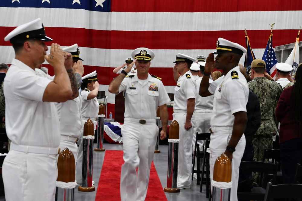 SCSTC Mayport Change of Command Ceremony
