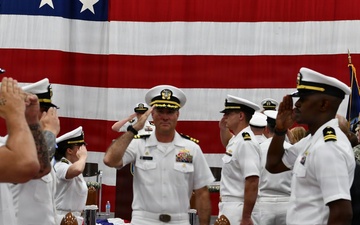 SCSTC Mayport Change of Command Ceremony