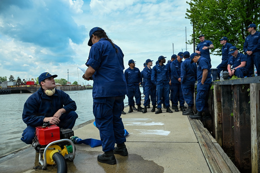 Coast Guard Great Lakes District holds Boat Crew College in Lorain, Ohio