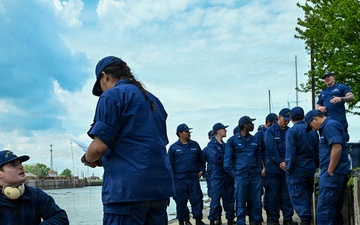 Coast Guard Great Lakes District holds Boat Crew College in Lorain, Ohio