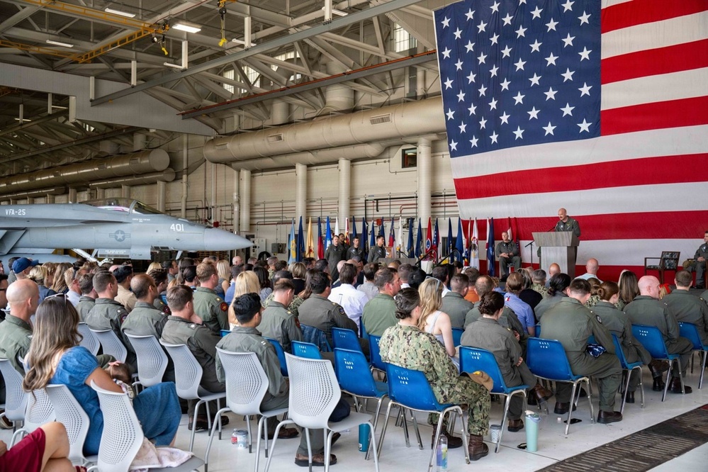 CVW 11 Change of Command