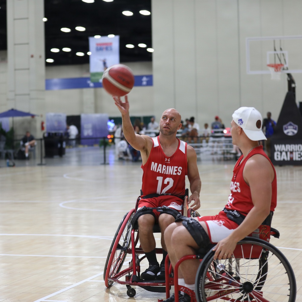 Warrior Games 2026: Wheelchair Basketball Day 1