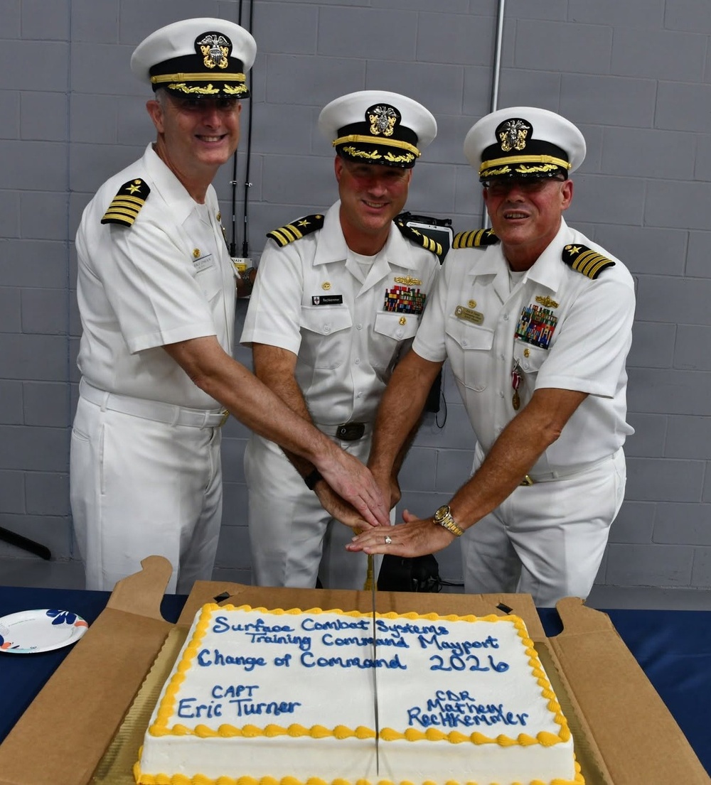 SCSTC Mayport Change of Command Ceremony