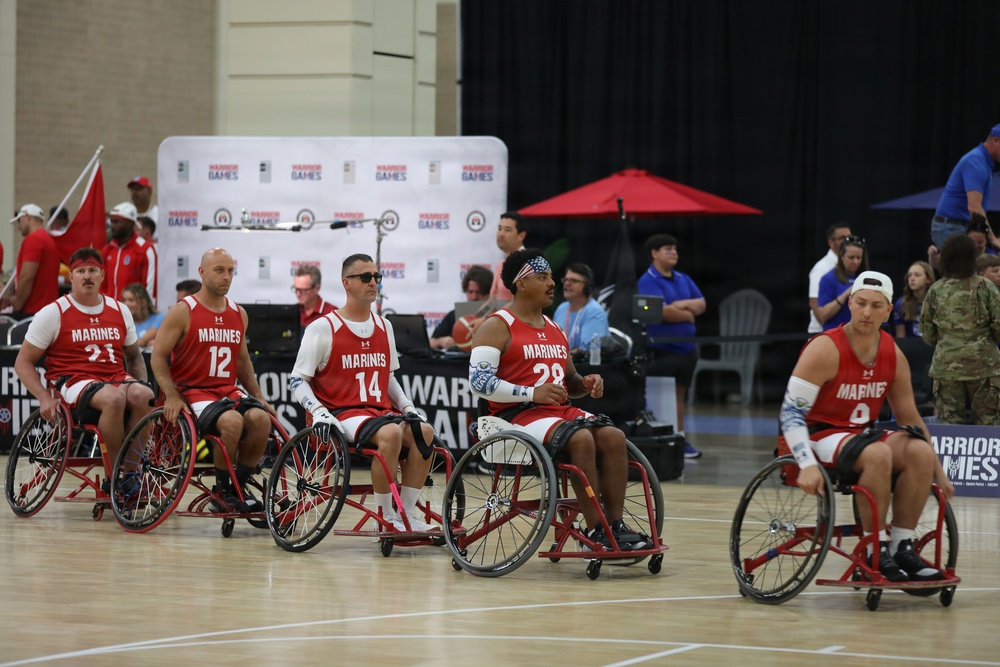 Warrior Games 2026: Wheelchair Basketball Day 1
