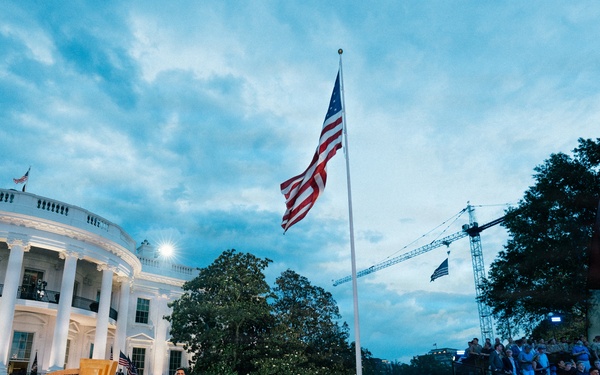 "The President's Own" U.S. Marine Band Supports UFC Freedom 250 at White House
