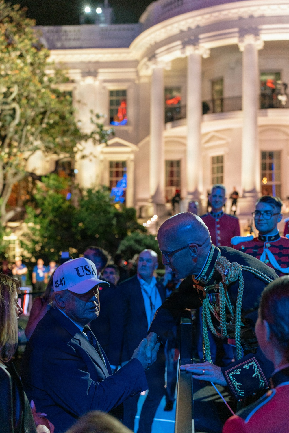 "The President's Own" U.S. Marine Band Supports UFC Freedom 250 at White House