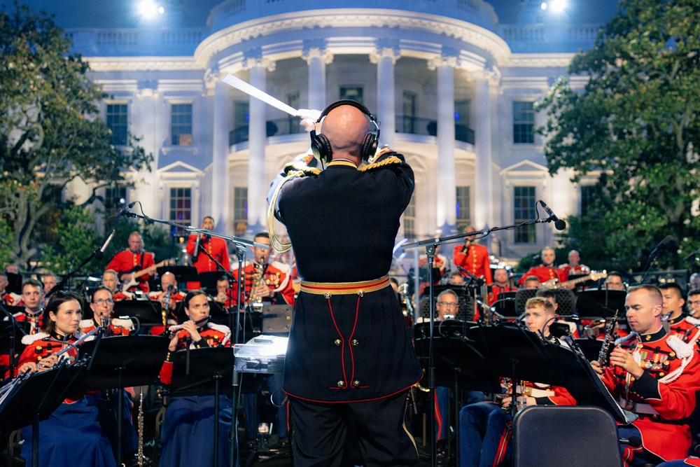 "The President's Own" U.S. Marine Band Supports UFC Freedom 250 at White House