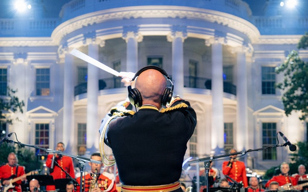 "The President's Own" U.S. Marine Band Supports UFC Freedom 250 at White House