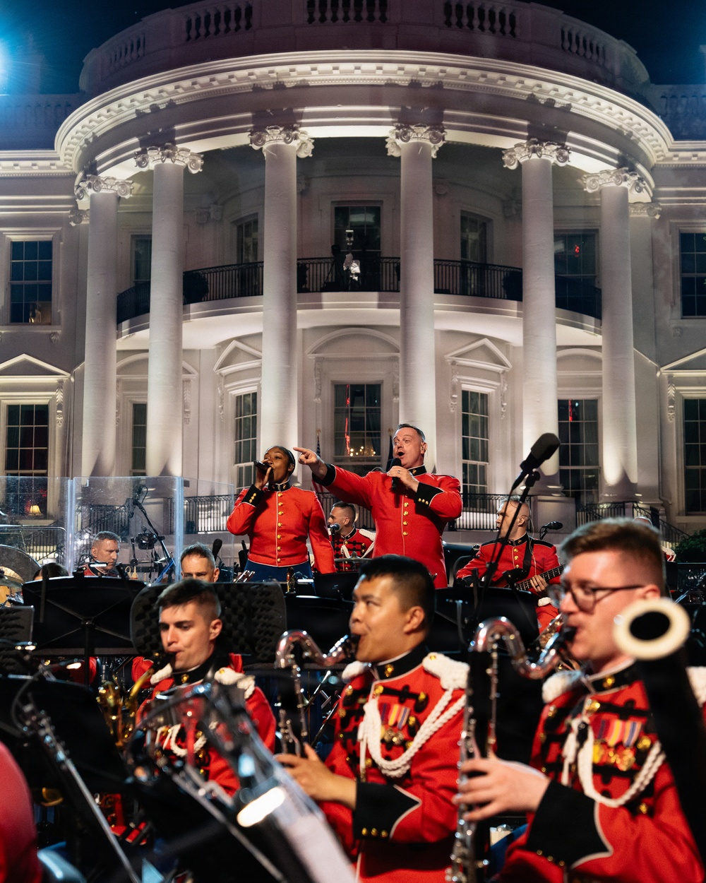 "The President's Own" U.S. Marine Band Supports UFC Freedom 250 at White House