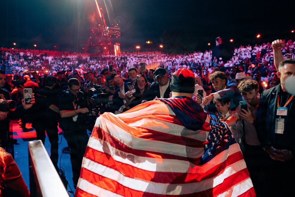 "The President's Own" U.S. Marine Band Supports UFC Freedom 250 at White House
