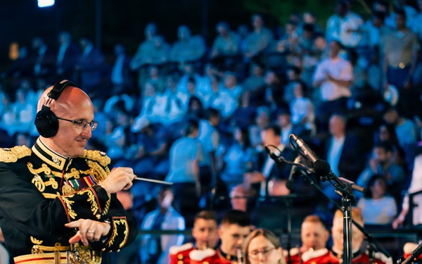 "The President's Own" U.S. Marine Band Supports UFC Freedom 250 at White House