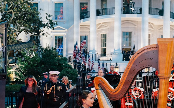 "The President's Own" U.S. Marine Band Supports UFC Freedom 250 at White House