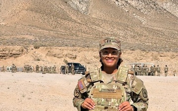 Connections and Opportunities, Army Soldier and Girl Scout leader