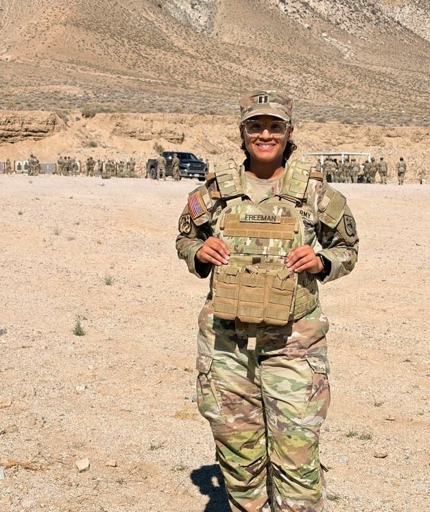 Shared values- Girl Scouts and Army Soliders