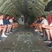 West Virginia University baseball team visits Offutt Air Force Base