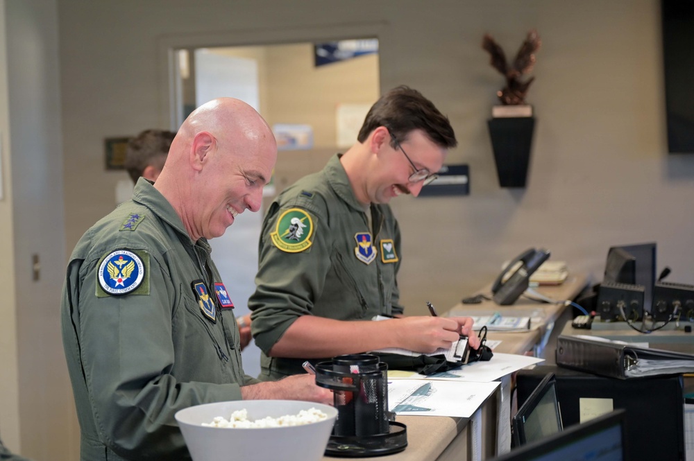 AETC commander observes T-38 training operations
