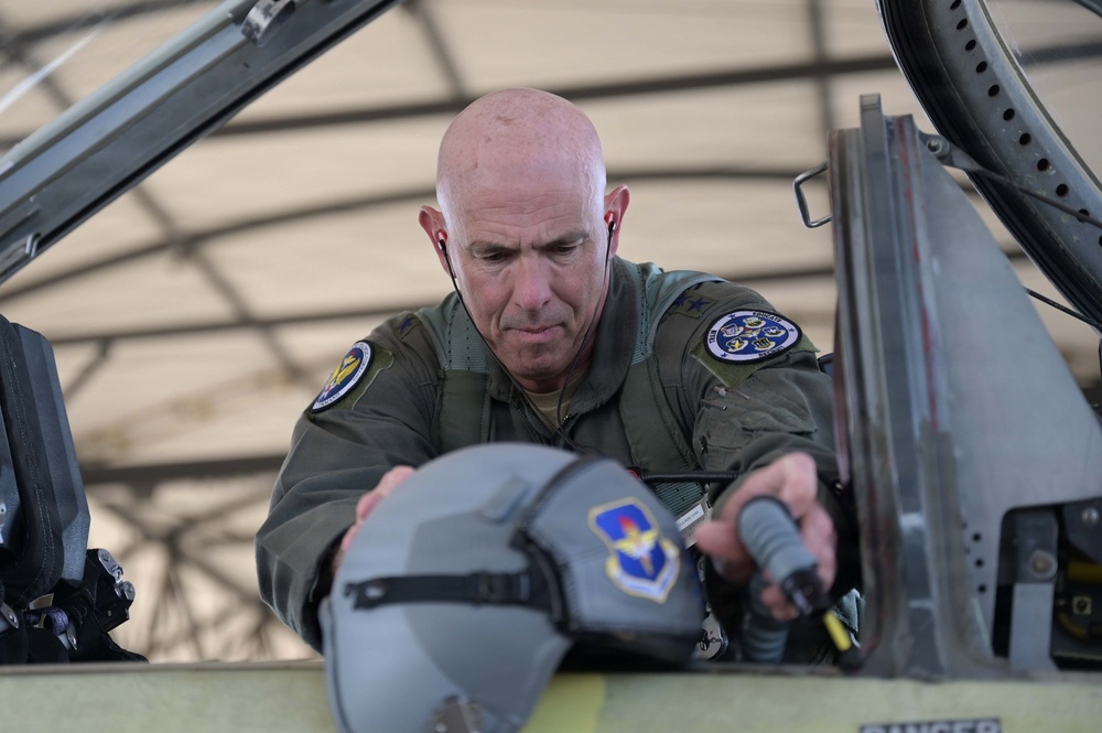AETC commander observes T-38 training operations