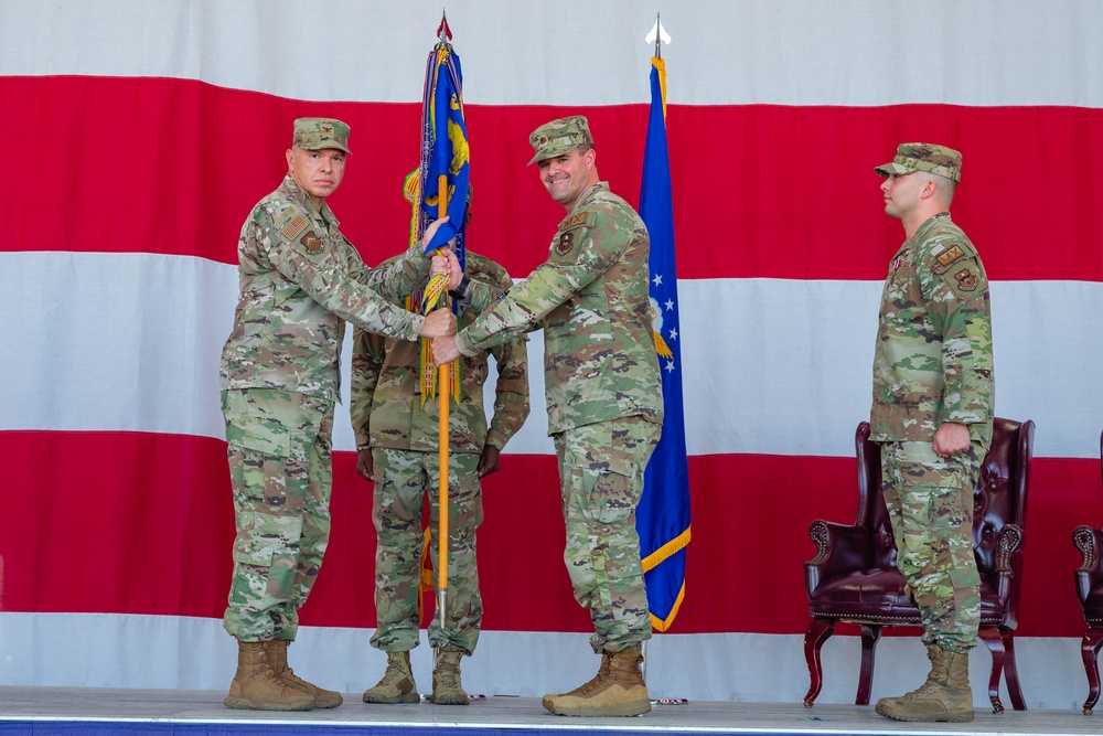 56th CMS Change of Command
