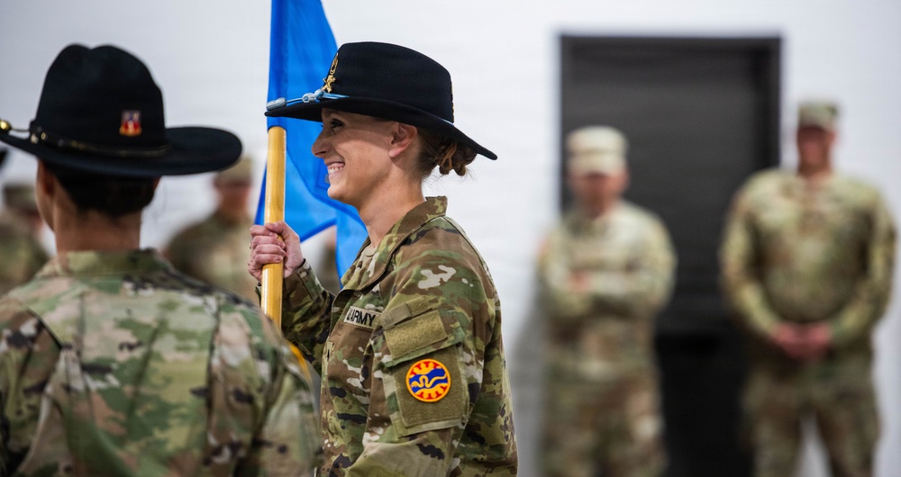 216th Military Intelligence Company Reactivates, Changes Command at Gowen Field.