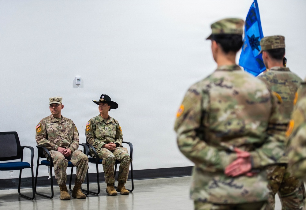 216th Military Intelligence Company Reactivates, Changes Command at Gowen Field.