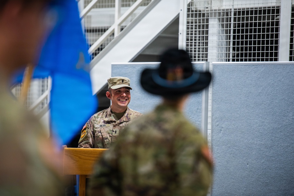 216th Military Intelligence Company Reactivates, Changes Command at Gowen Field.