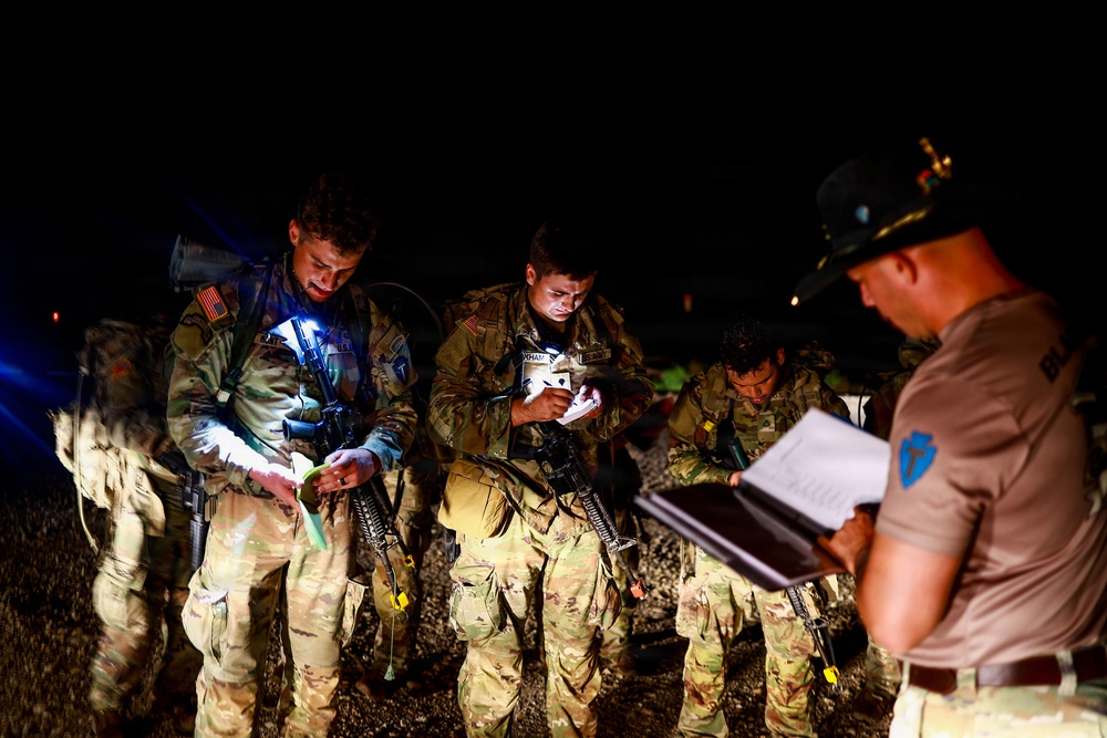 Candidates from the 1st Squadron, 124th Cavalry Regiment, Texas Army National Guard, completed the squadron's Spur Ride at Fort Hood, June 8-11, 2026, earning their place in the Order of the Spur.