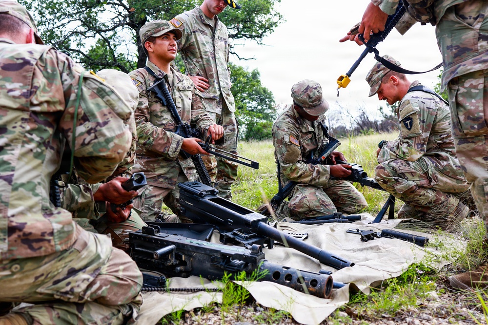 Candidates from the 1st Squadron, 124th Cavalry Regiment, Texas Army National Guard, completed the squadron's Spur Ride at Fort Hood, June 8-11, 2026, earning their place in the Order of the Spur.