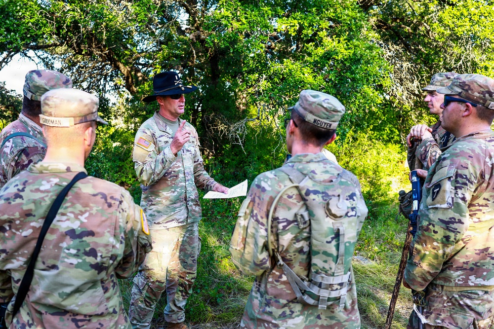 Candidates from the 1st Squadron, 124th Cavalry Regiment, Texas Army National Guard, completed the squadron's Spur Ride at Fort Hood, June 8-11, 2026, earning their place in the Order of the Spur.