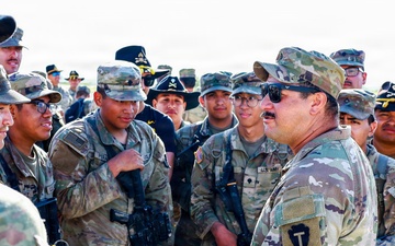 Candidates from the 1st Squadron, 124th Cavalry Regiment, Texas Army National Guard, completed the squadron's Spur Ride at Fort Hood, June 8-11, 2026, earning their place in the Order of the Spur.