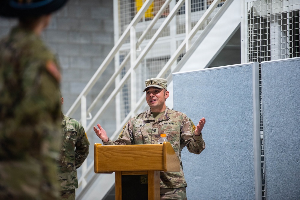 216th Military Intelligence Company Reactivates, Changes Command at Gowen Field.