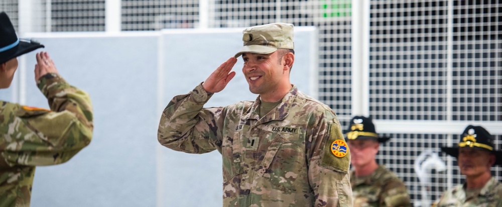 216th Military Intelligence Company Reactivates, Changes Command at Gowen Field.