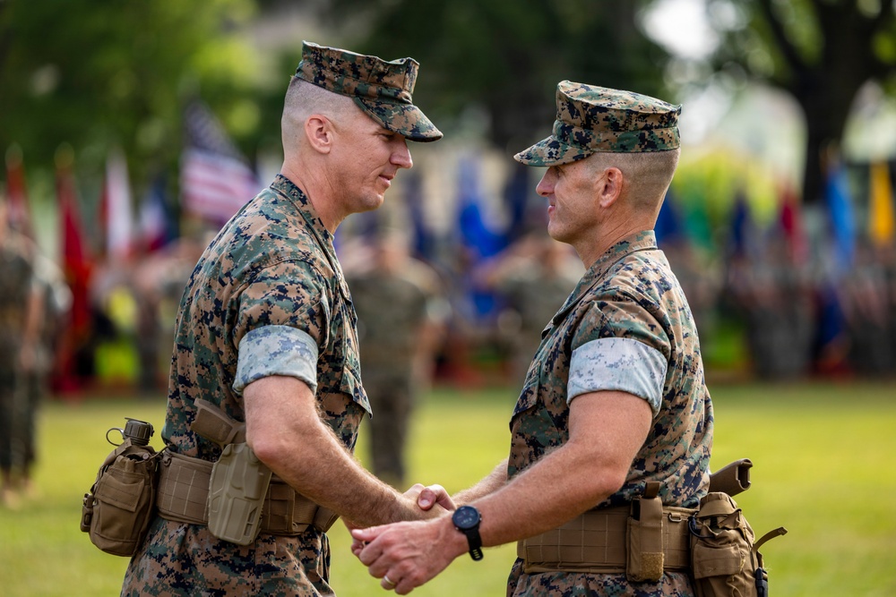 II MSB Change of Command