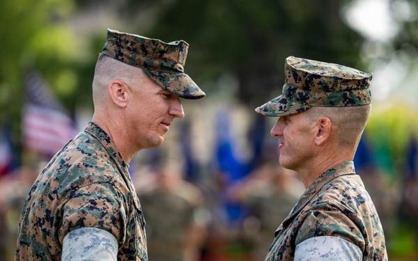 II MSB Change of Command