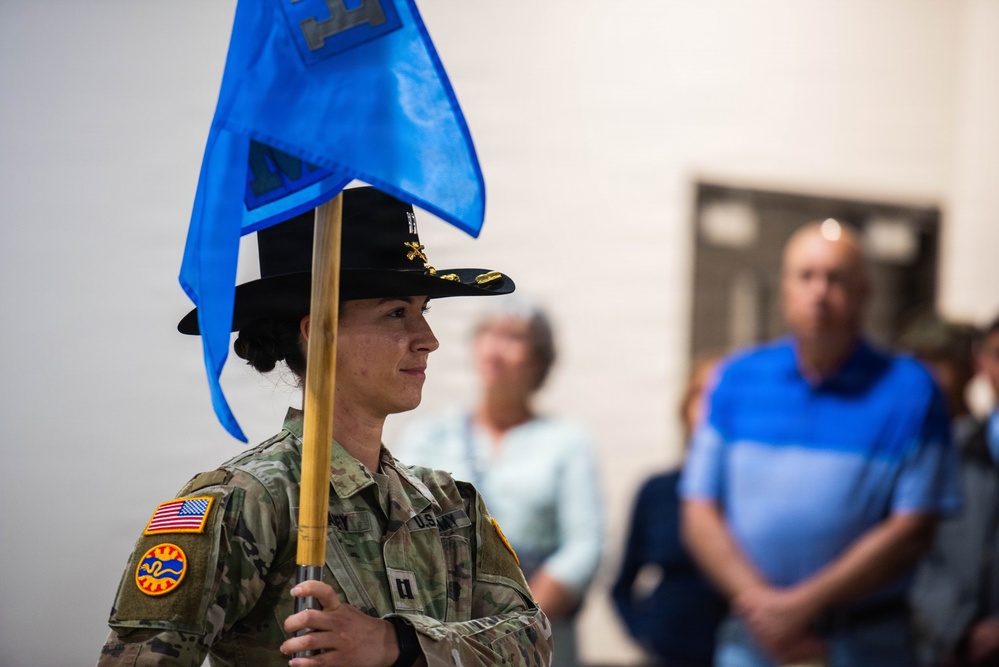 216th Military Intelligence Company Reactivates, Changes Command at Gowen Field.