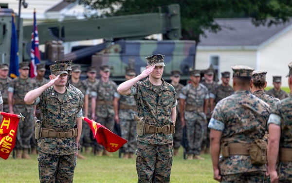 II MSB Change of Command
