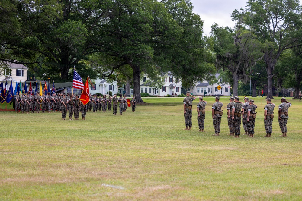 II MSB Change of Command