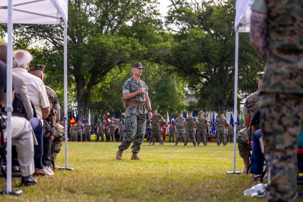 II MSB Change of Command