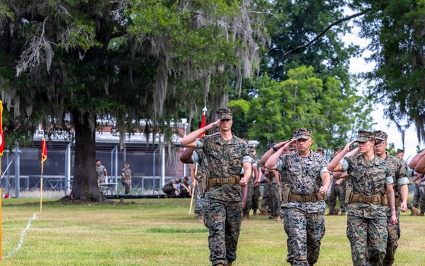 II MSB Change of Command