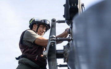 26th Marine Expeditionary Unit’s Type Commanders Amphibious Training | CH-53K Maintenance