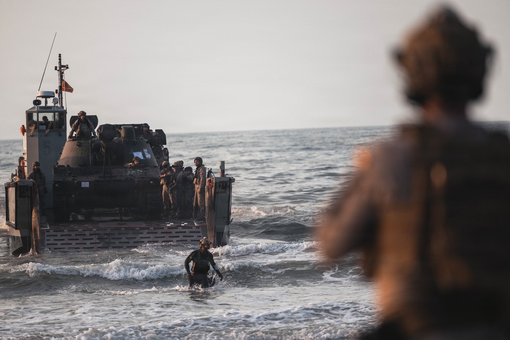 Fleet Exercise 250 | Spanish Marines Conduct Amphibious Landing on MCB Camp Lejeune